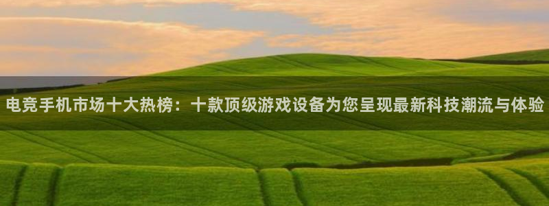 火博电竞官网入口：电竞手机市场十大热榜：十款顶级游戏设备为您呈现最新科技潮流与体验