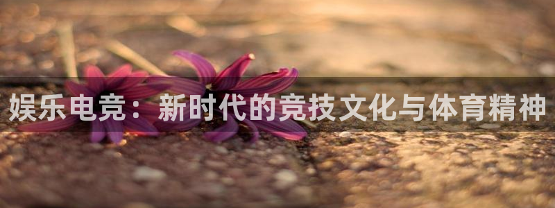 火博电竞app官网网站：娱乐电竞：新时代的竞技文化与体育精神