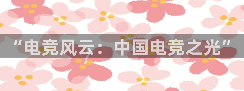 火博电竞官网入口：“电竞风云：中国电竞之光”