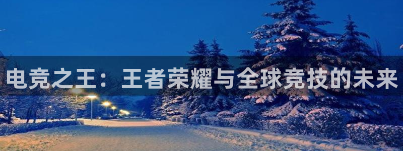 火博电竞官网入口：电竞之王：王者荣耀与全球竞技的未来